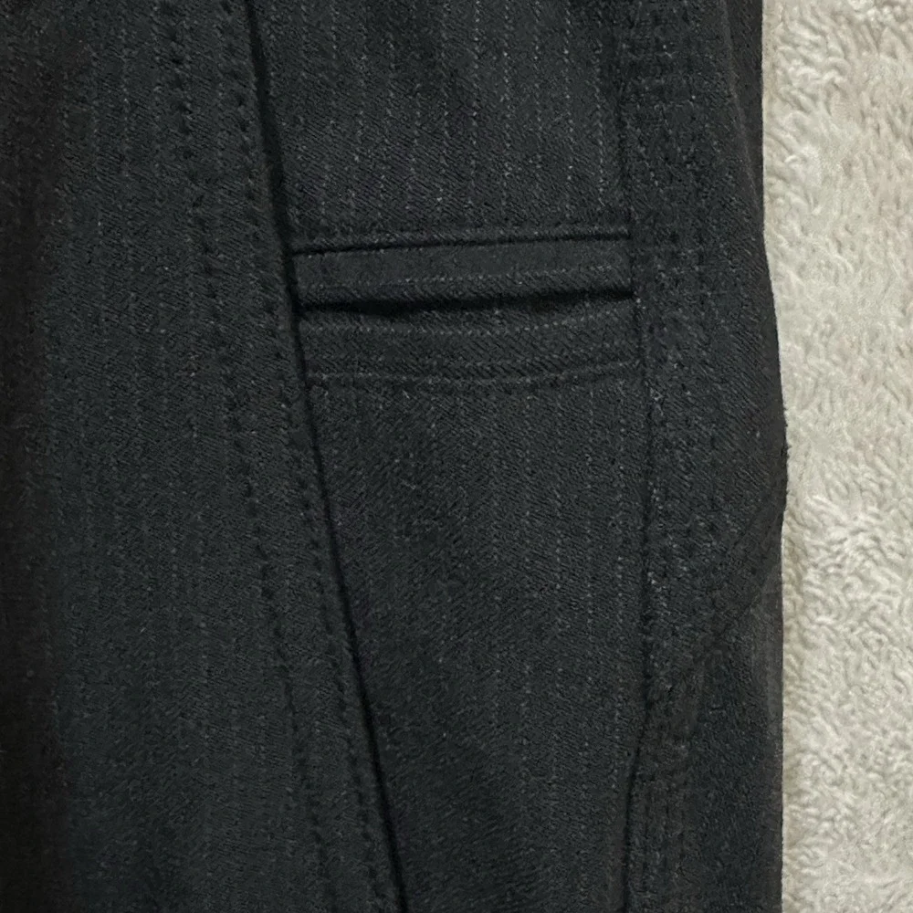 Lululemon Work To Play Pant Pinstripe Black Stretchy Size 34 Career‎ City